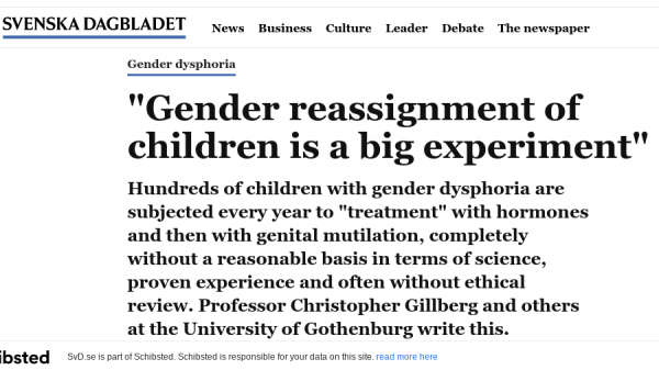 Gender experiment