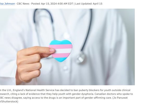 Bizarre Mix of Media Coverage in Canada on Cass Report Reveals Widening Gap with Evidence-based Gender Medicine