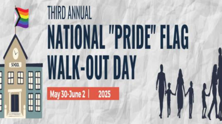 National “Pride” Walk-out Day for Canadian Schools